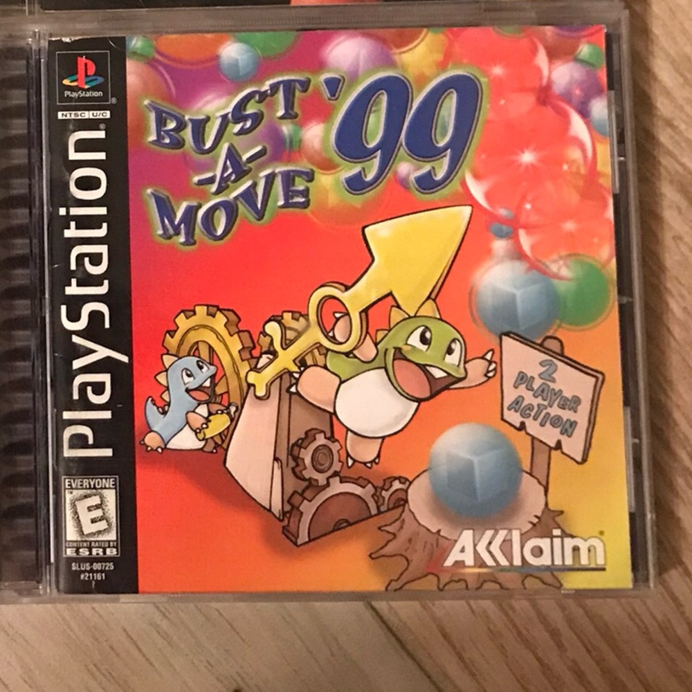 Sony PlayStation Game - Bust-a Move 99